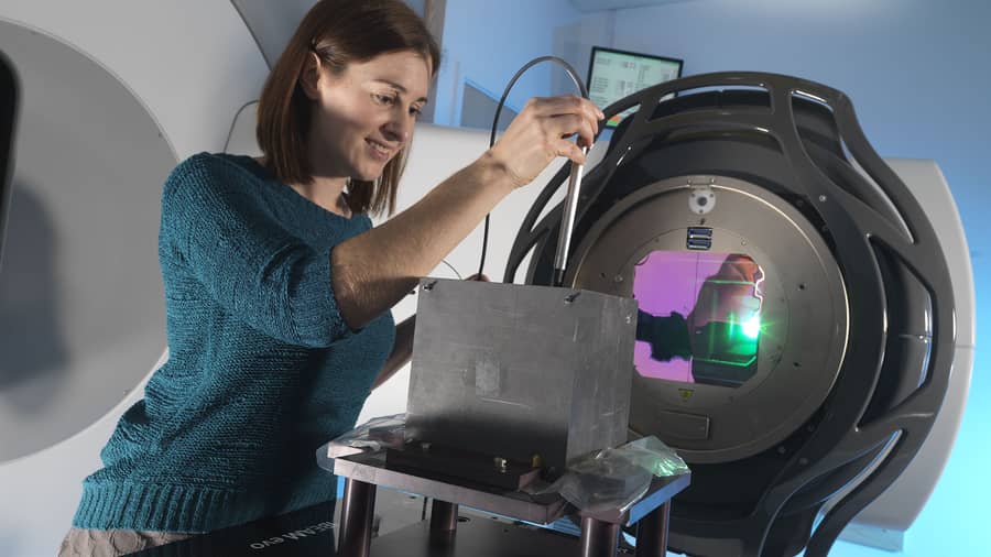 QA & Dosimetry Systems — QA setup