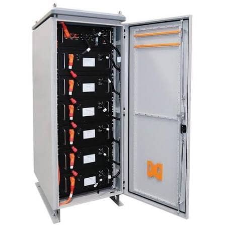 LFP battery storage provides safe, long-cycle-life backup power.